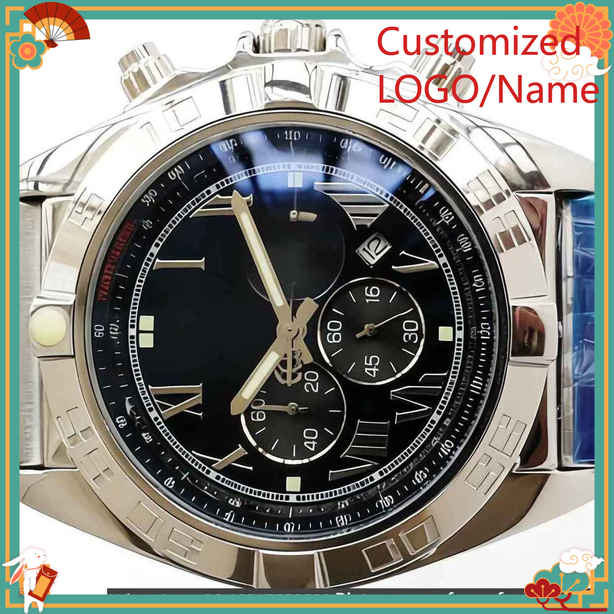 Luxury Watch Store - DONG Store 45mm Men's Quartz Movement