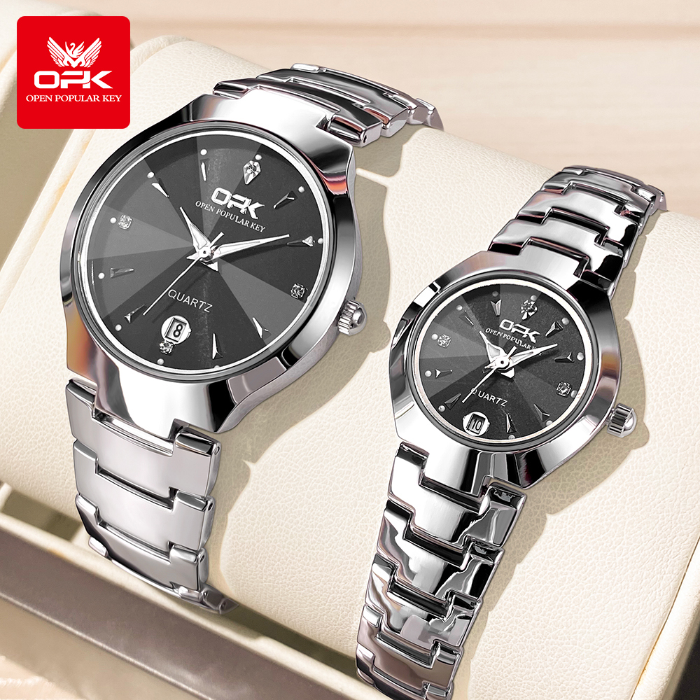 Luxury Watch Gift For Her - OPK 8105 Couple Watch Top Luxury