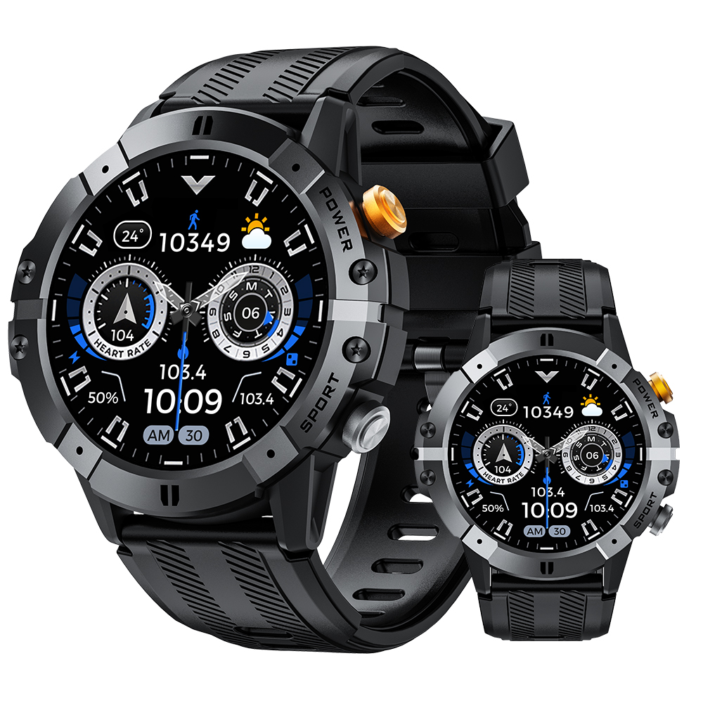 Luxury Watch Arabic - Outdoor Military Smart Watch Bluetooth Call