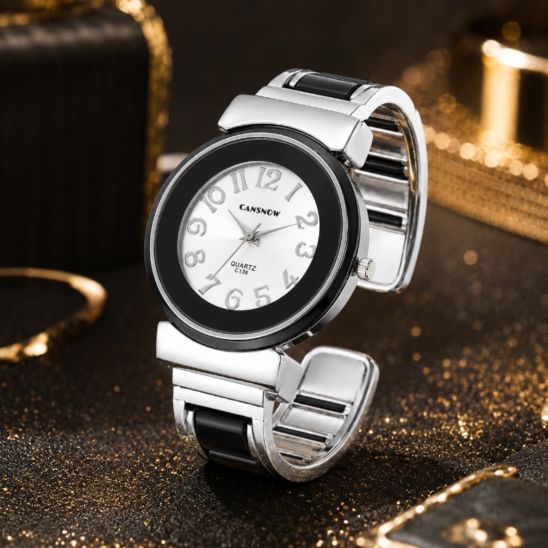 Luxury Watch With Arabic Numerals - CANSNOW Luxury Women's Bracelet Watch Fashion