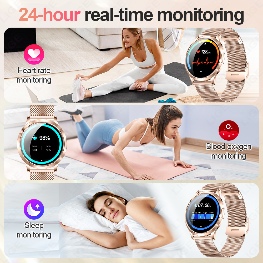 LIGE New Smart Watch Women Ult - Luxury Watch Korea recensie en prijs