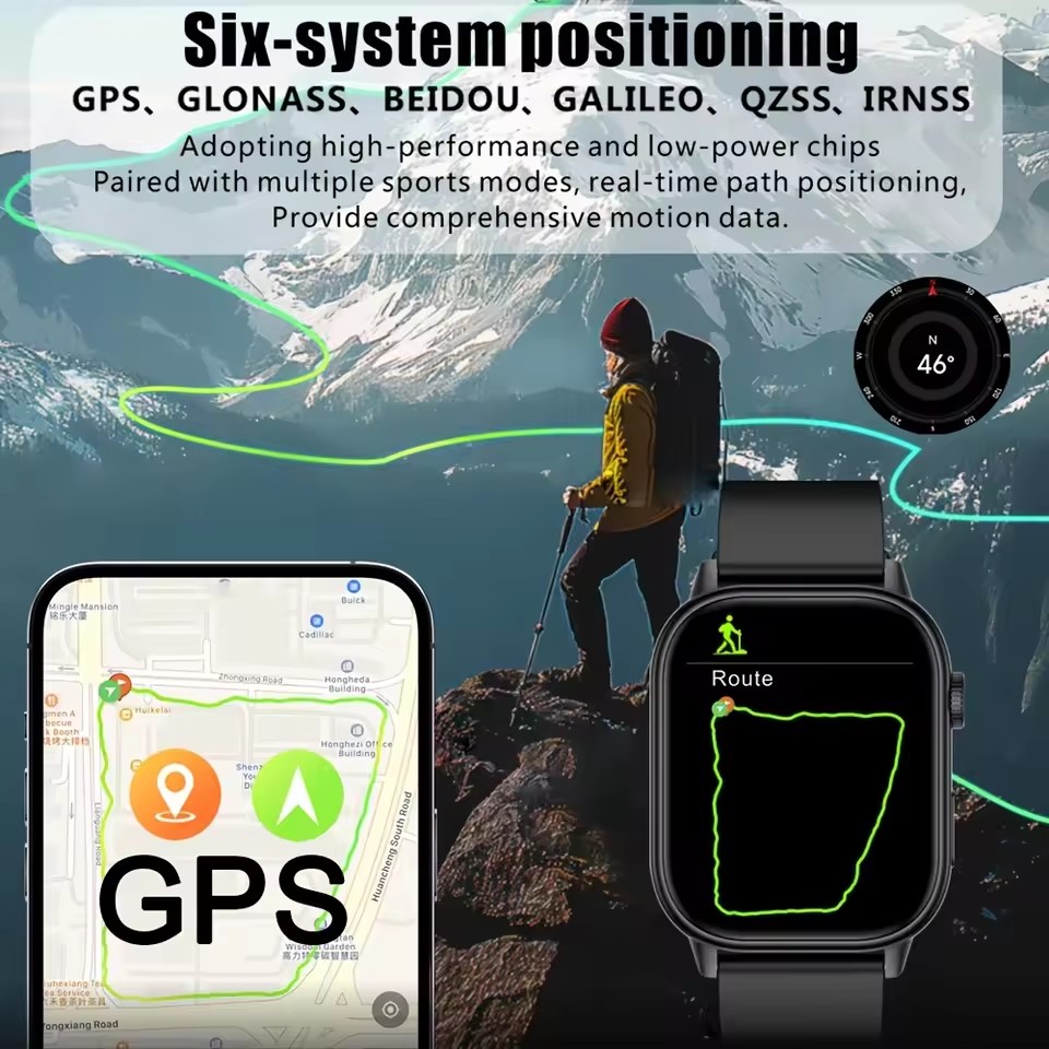 2025 New Outdoor Military GPS  - Gmt Dual Timezone Watch recensie en prijs