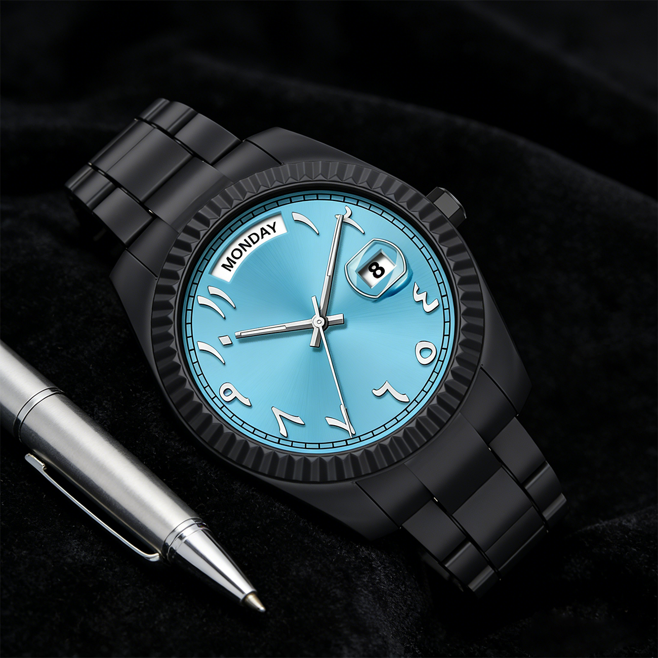 Middle East Arabic Digital Qua - Luxury Watch Arabic recensie en prijs