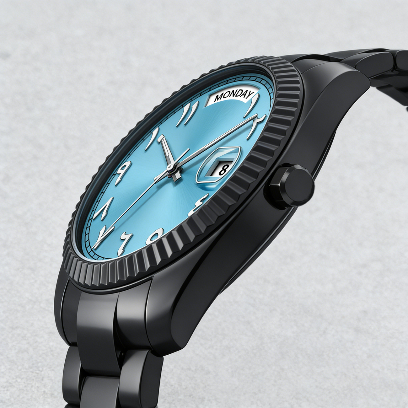 Middle East Arabic Digital Qua - Luxury Watch Arabic recensie en prijs