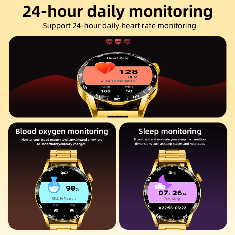 LIGE Luxury Men Sport Smart Wa - Luxury Watch Arabic recensie en prijs