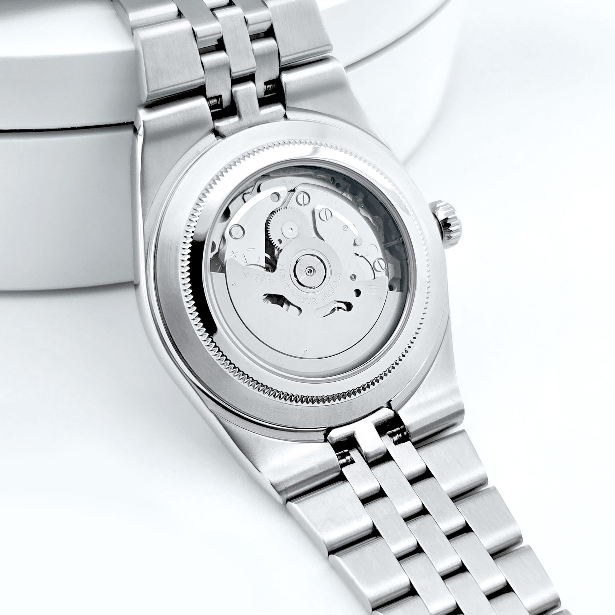 CUSTOM Logo Diy 40mm NH35 Mech - Luxury Watch Straps recensie en prijs