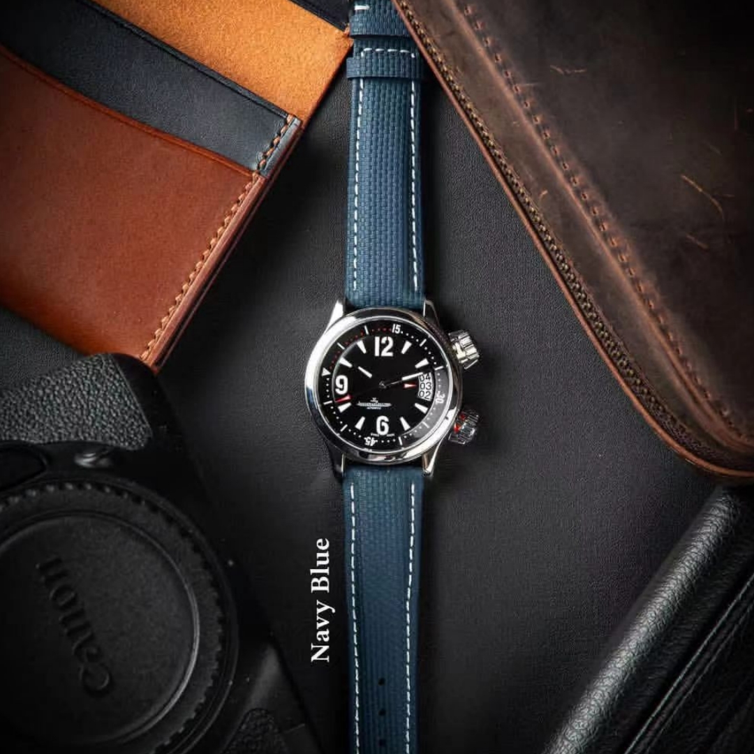 18 19 20 21 22mm Sailcloth FKM - Luxury Watch Jaeger Lecoultre recensie en prijs
