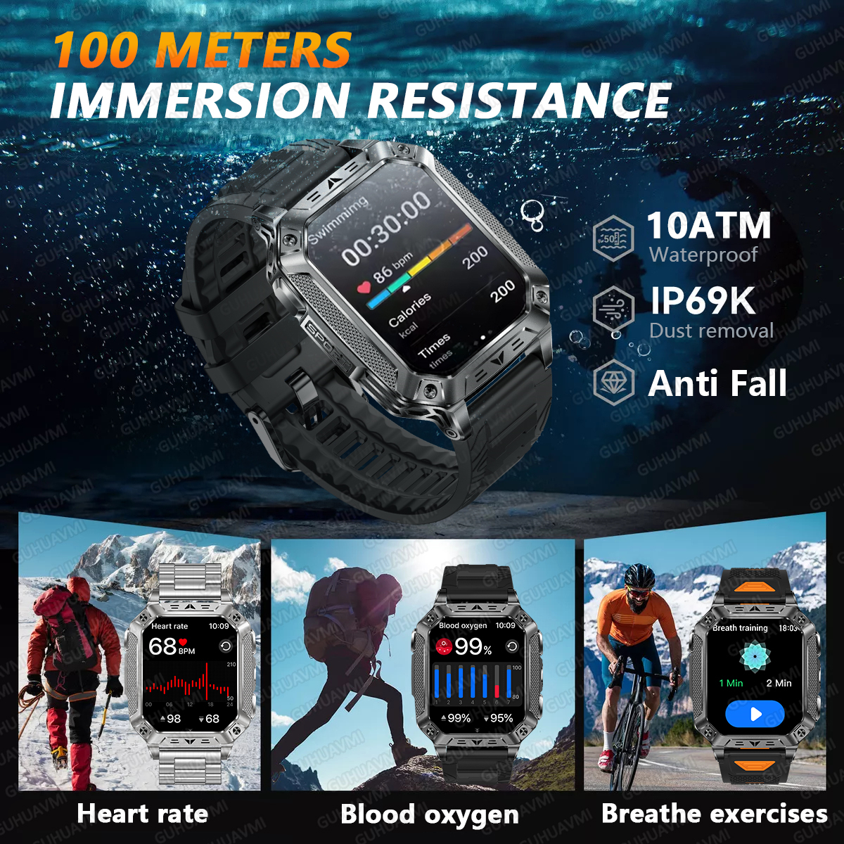 2026 Dual-band GPS Smart Watch - Gmt Dual Timezone Watch recensie en prijs