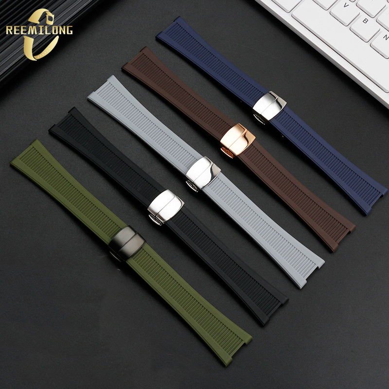 Silicone rubber watch strap 25 - Luxury Watch Patek Philippe recensie en prijs