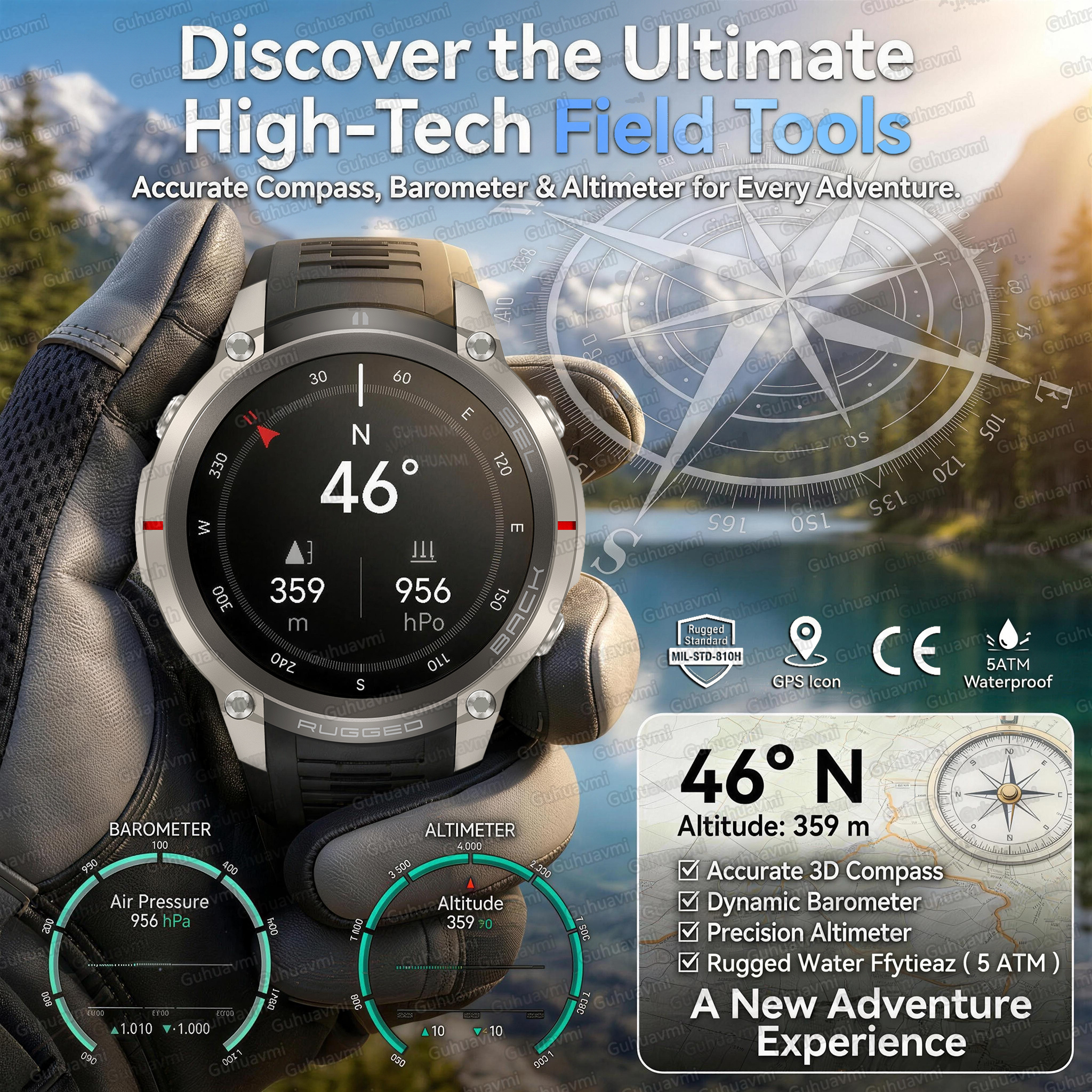 2026 New TANK Ultra GPS Smart  - Gmt Dual Timezone Watch recensie en prijs