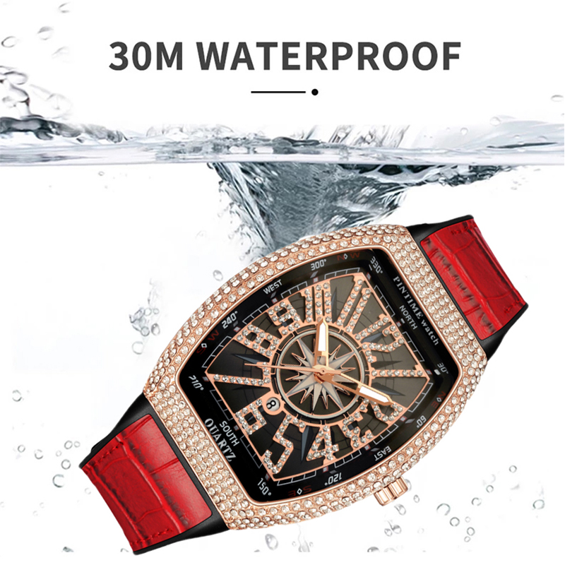 PINTIME Men's Watches Luxury R - Luxury Watch With Arabic Numerals recensie en prijs