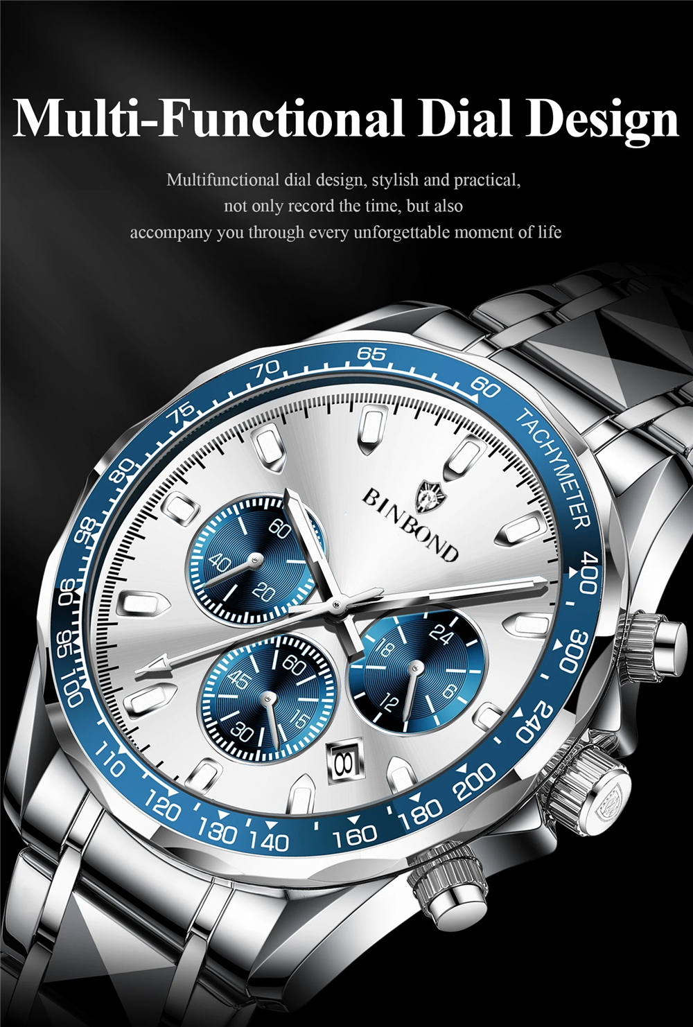 Sports New Men Chornograph Wat - Luxury Watch Magazine recensie en prijs