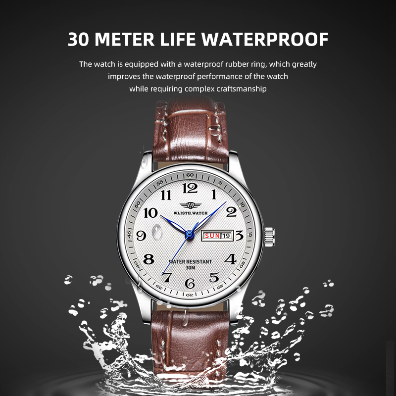 WLISTH Luxury Brand Men's Watc - Luxury Watch With Arabic Numerals recensie en prijs