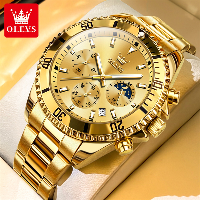 OLEVS Watch Men Top Brand Luxu - Luxury Watch Magazine recensie en prijs