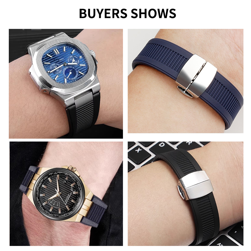 Luxury Silicone Watch Strap fo - Luxury Watch Patek Philippe recensie en prijs