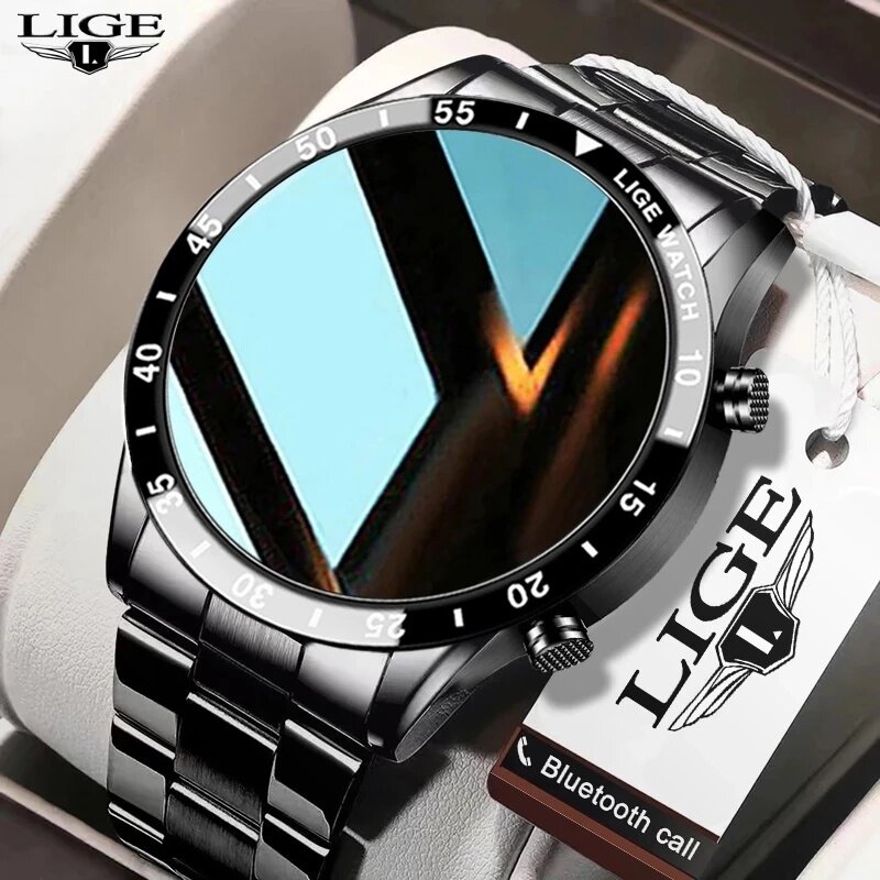 LIGE New Bluetooth Call Smart  - Luxury Watch Arabic recensie en prijs