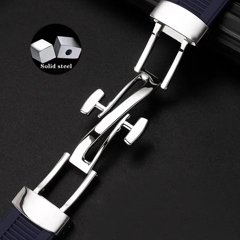 Silicone rubber watch strap 25 - Luxury Watch Patek Philippe recensie en prijs