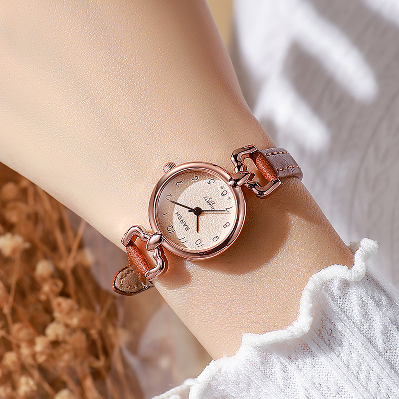 New Fashion Leather Strap Wome - Luxury Watch With Arabic Numerals recensie en prijs