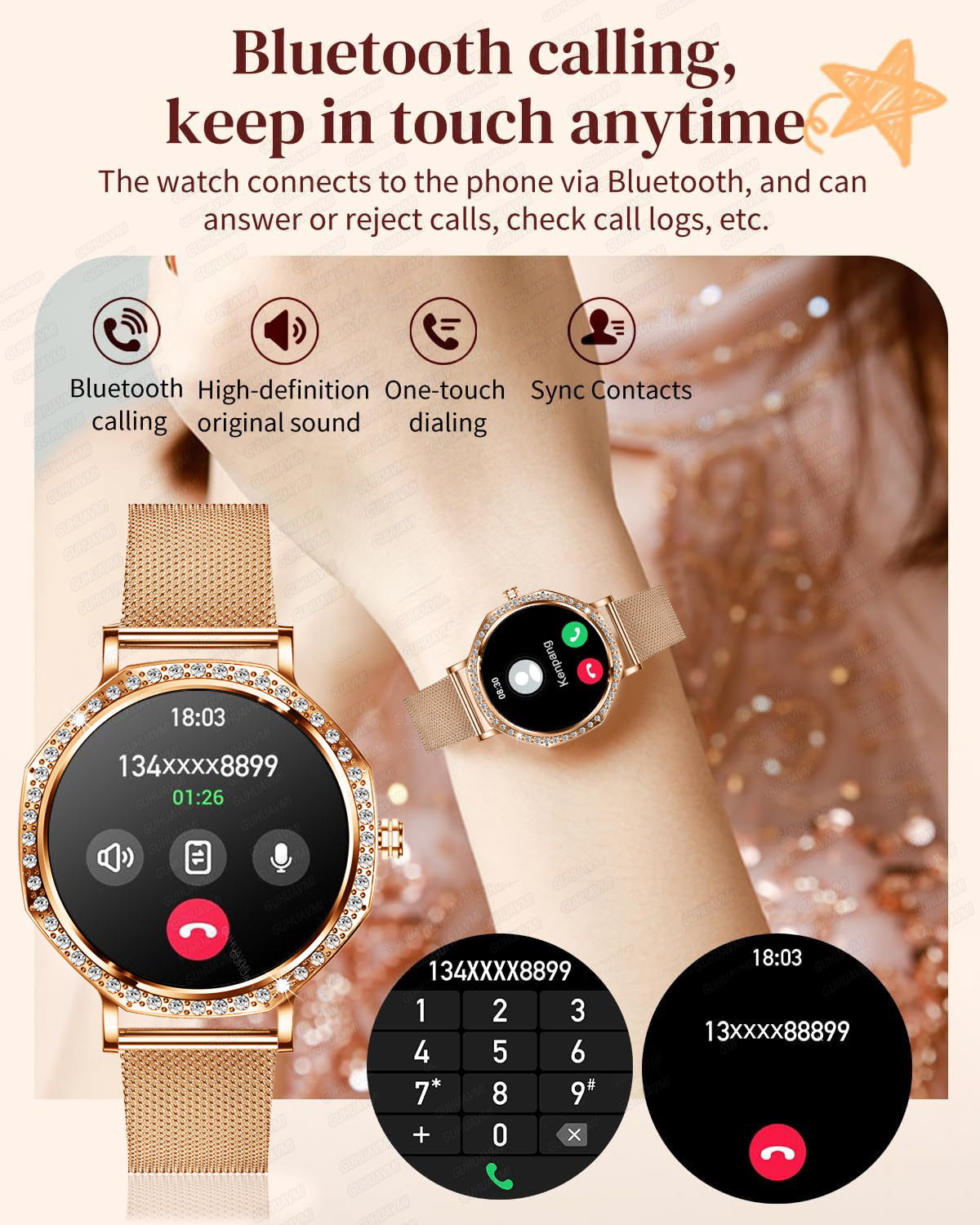 2026 Ultra Thin Women Smart Wa - Luxury Watch Korea recensie en prijs