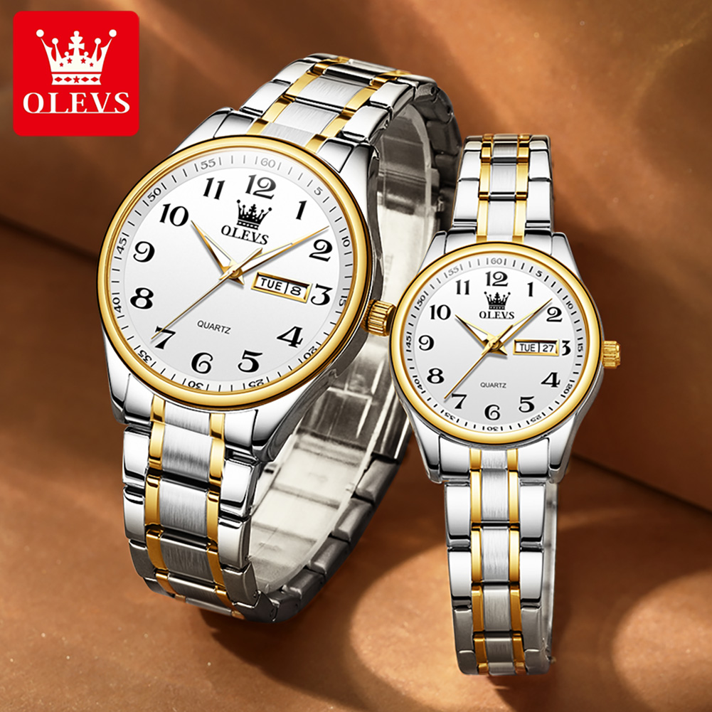 OLEVS 5567 Couple Watch Luxury - Luxury Watch Gift For Her recensie en prijs
