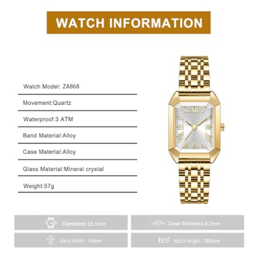 Women's Vintage Watch - Roman/ - Luxury Watch With Arabic Numerals recensie en prijs