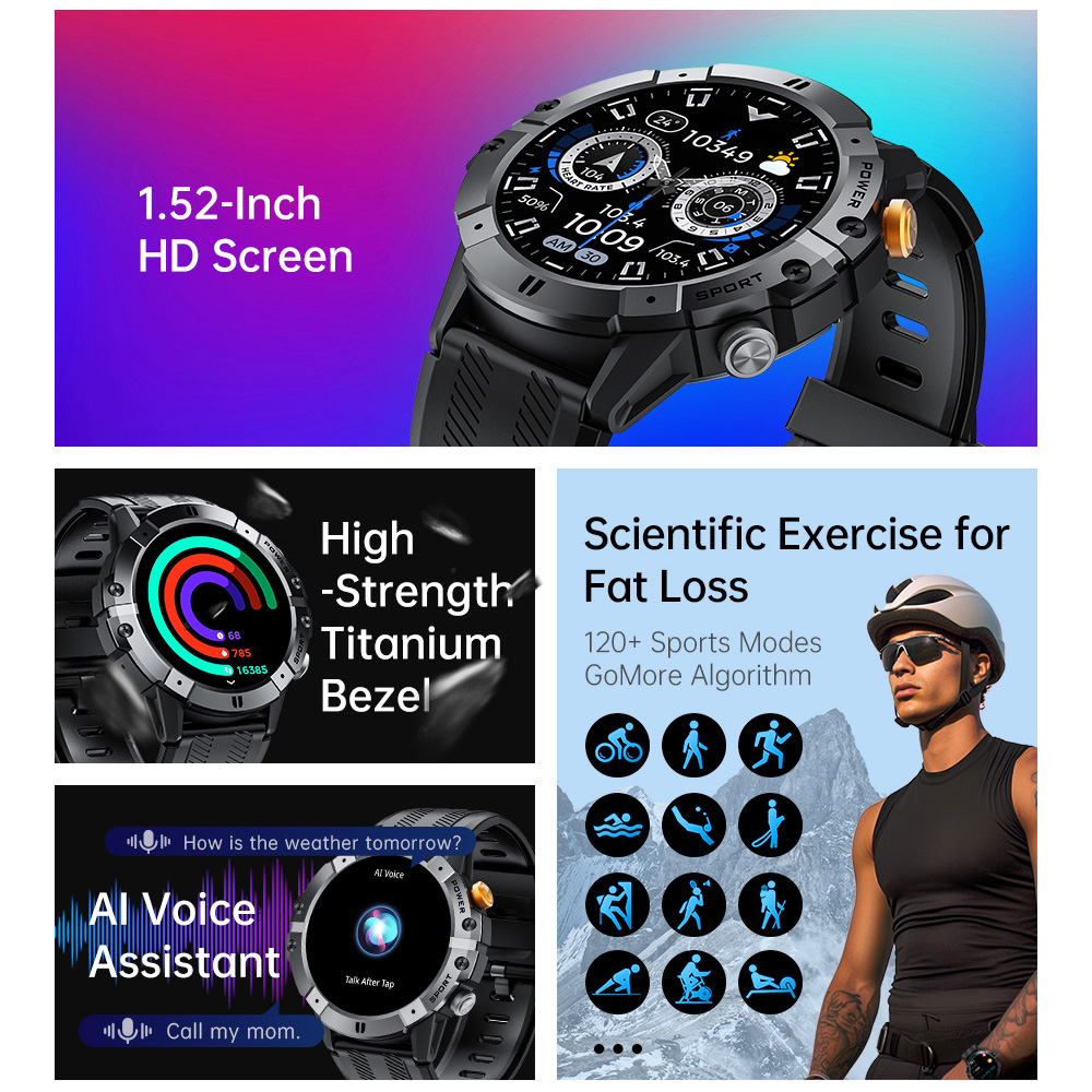Outdoor Military Smart Watch B - Luxury Watch Arabic recensie en prijs