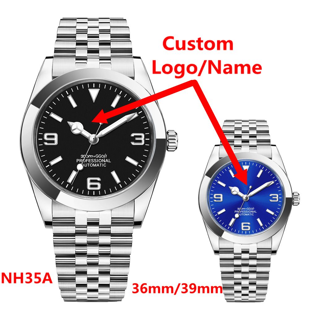 Custom Logo Luxury NH35 Watch  - Luxury Watch Straps recensie en prijs