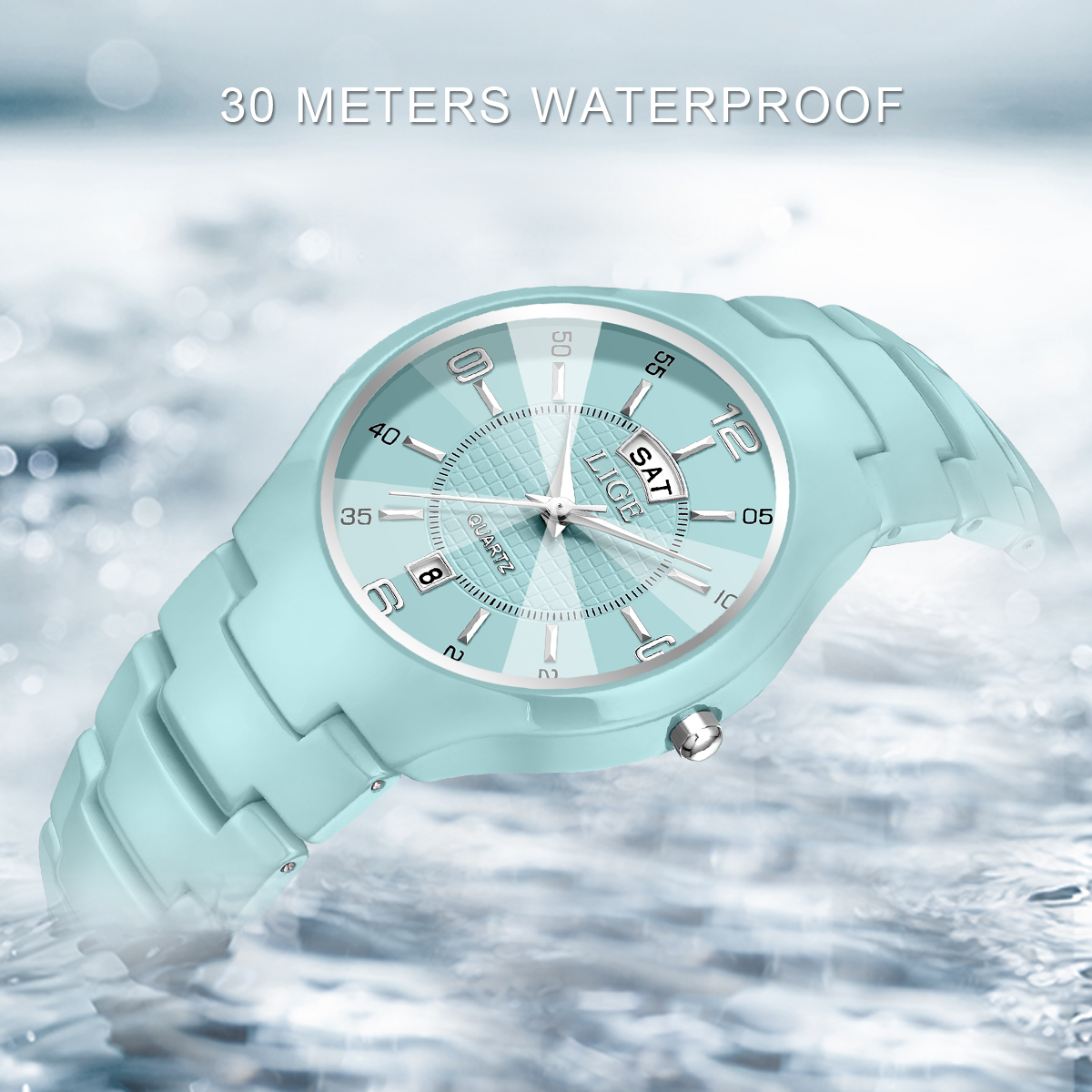 LIGE Luxury Elegant Quartz Wom - Luxury Watch Dial recensie en prijs