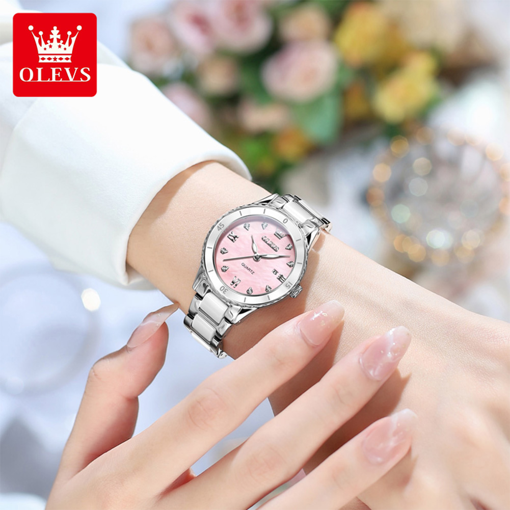 OLEVS 9985 Women Watch Luxury  - Luxury Watch Gift For Her recensie en prijs