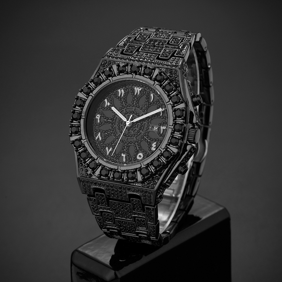 Uwin Luxury Full Paved Sunflow - Luxury Watch With Arabic Numerals recensie en prijs