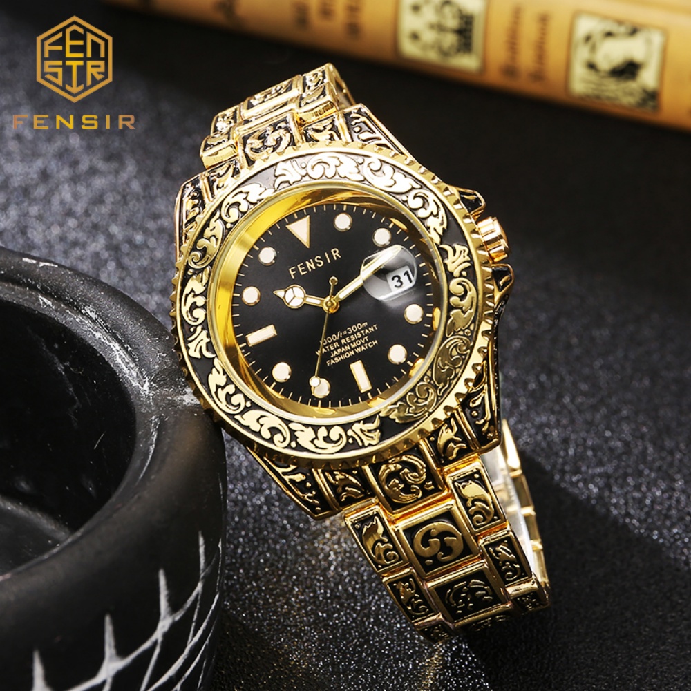 Vintage Embossed Men's Quartz  - Luxury Watch And Price recensie en prijs
