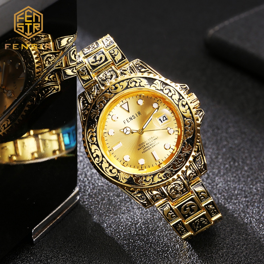 Vintage Embossed Men's Quartz  - Luxury Watch And Price recensie en prijs