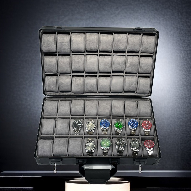 Aluminum Green Watch Box Mens  - Luxury Watch Jaeger Lecoultre recensie en prijs