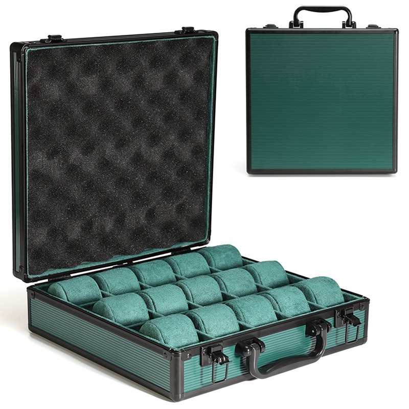 Aluminum Green Watch Box Mens  - Luxury Watch Jaeger Lecoultre recensie en prijs