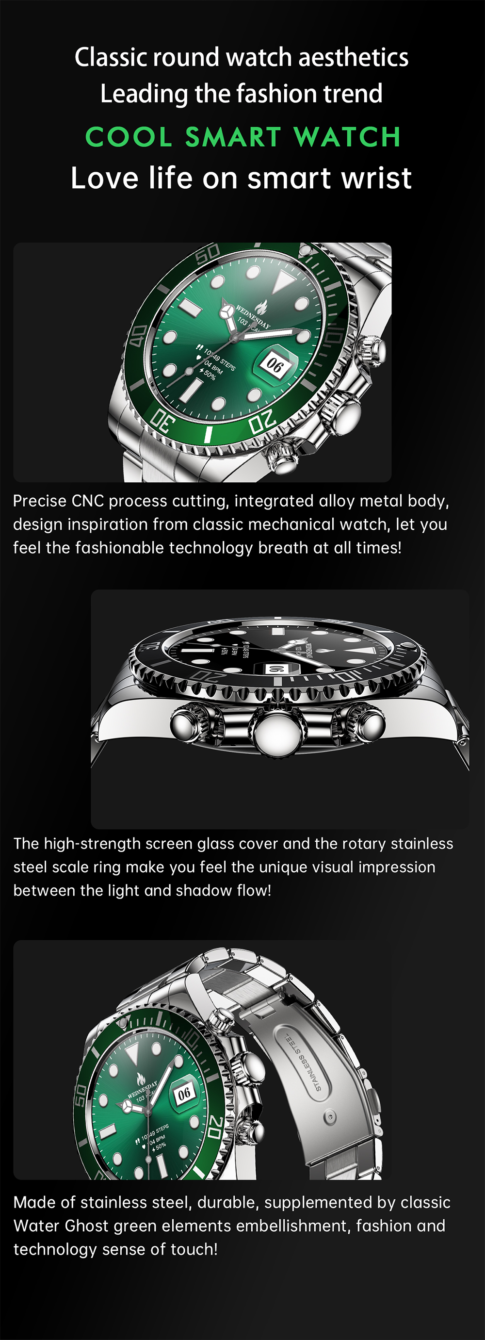 Luxury Business Smart Watch Bl - Luxury Watch Korea recensie en prijs