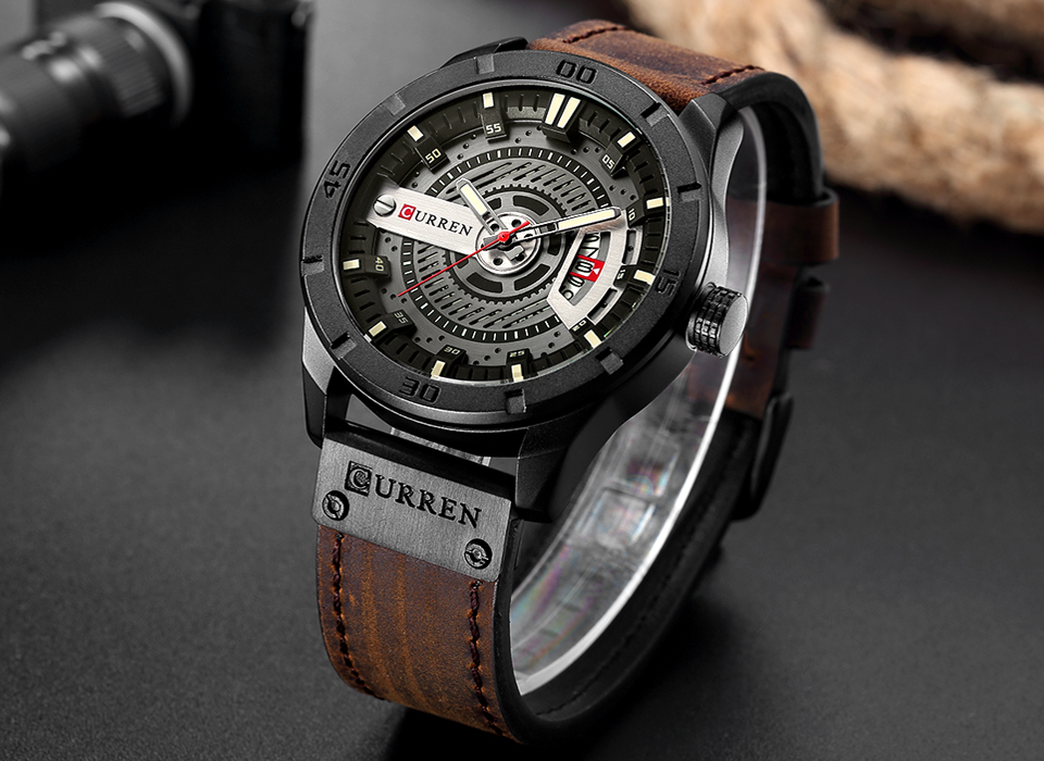Luxury Watch Brand CURREN Men  - Luxury Watch Magazine recensie en prijs