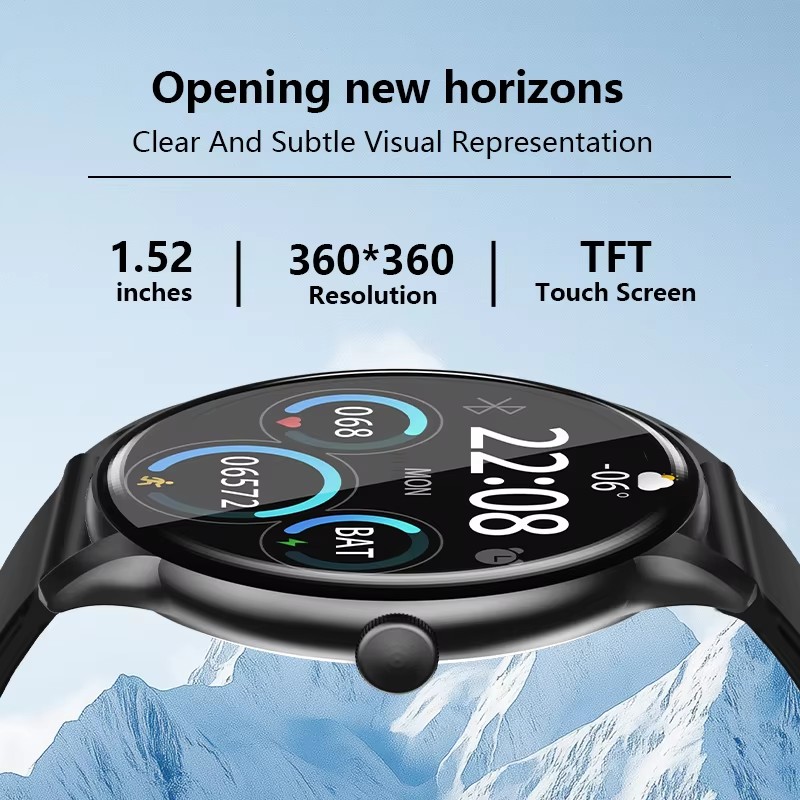 2025 New Smart Watch Heart Rat - Gmt Dual Timezone Watch recensie en prijs