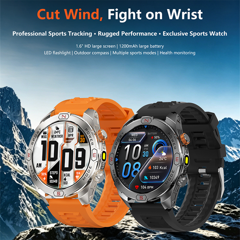 2026 New Rugged Power Smart Wa - Gmt Dual Timezone Watch recensie en prijs