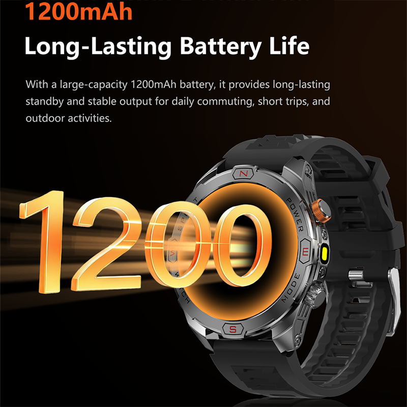 2026 New Rugged Power Smart Wa - Gmt Dual Timezone Watch recensie en prijs