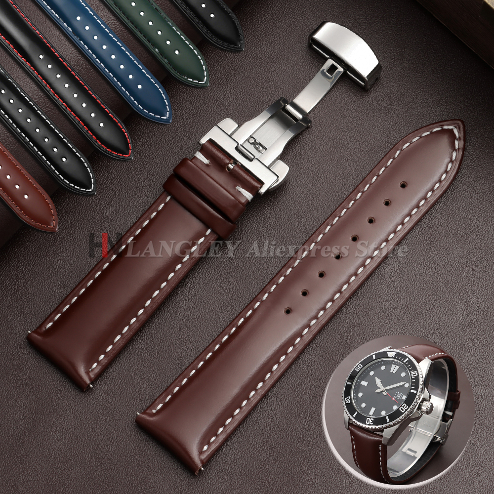 20mm 22mm Oiled Genuine Leathe - Luxury Watch Jaeger Lecoultre recensie en prijs