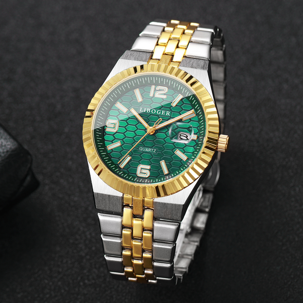 Fashion Arabic Dial Men's Cale - Luxury Watch Arabic recensie en prijs