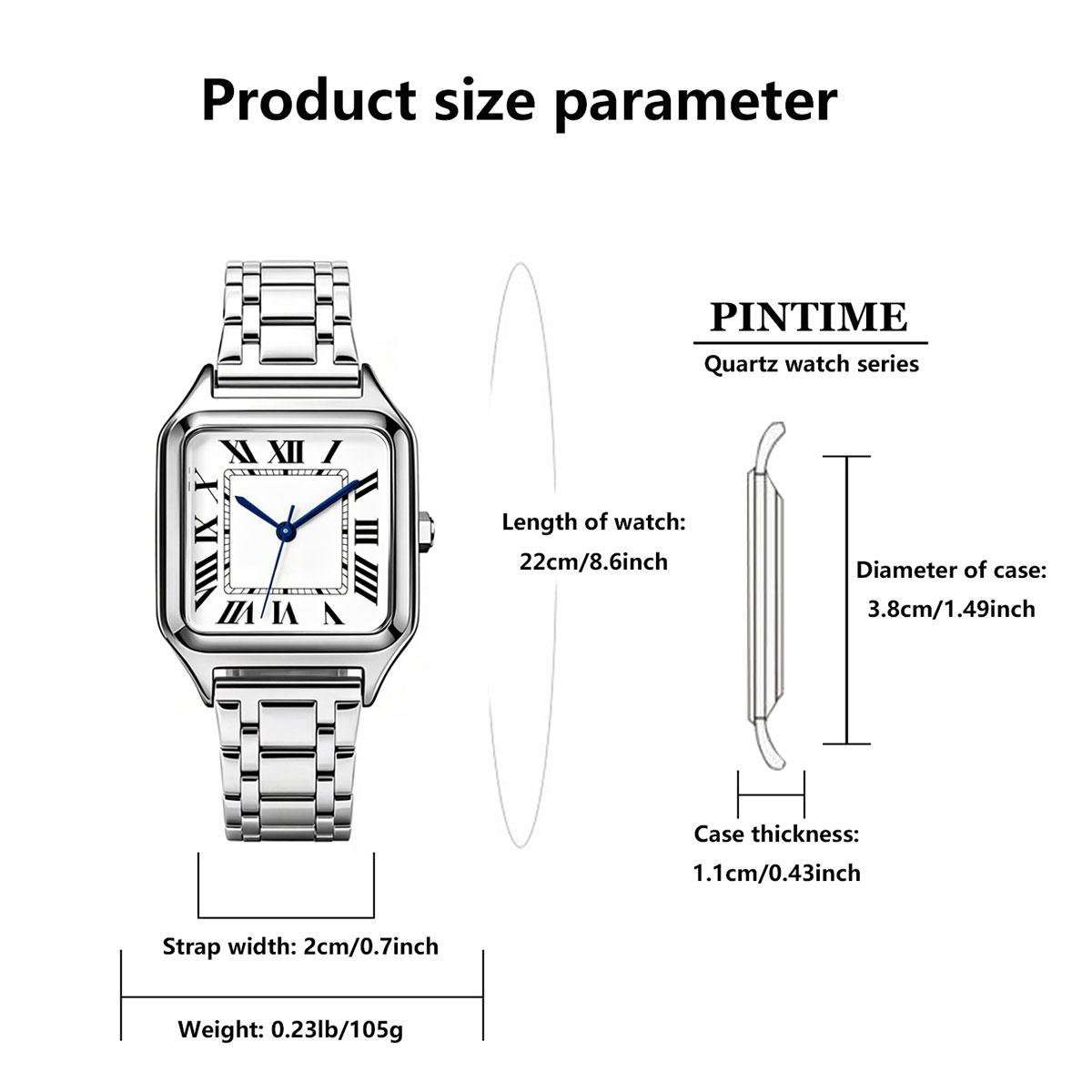 Ladies' square luxury watch, A - Luxury Watch Arabic recensie en prijs