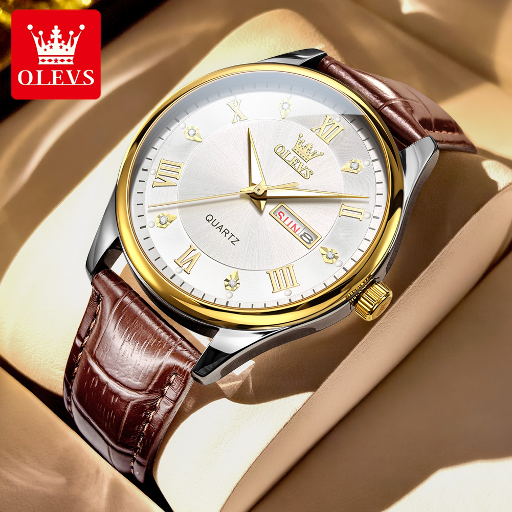 OLEVS Couple Watch Luxury Bran - Luxury Watch Gift For Her recensie en prijs