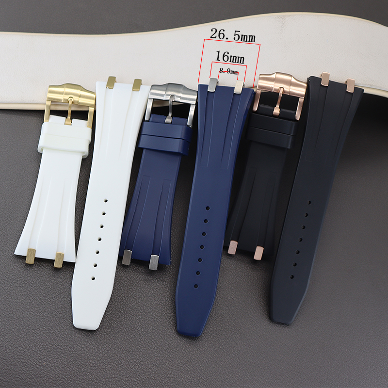 26.5mm Watchband Rubber Bracel - Luxury Watch Store recensie en prijs