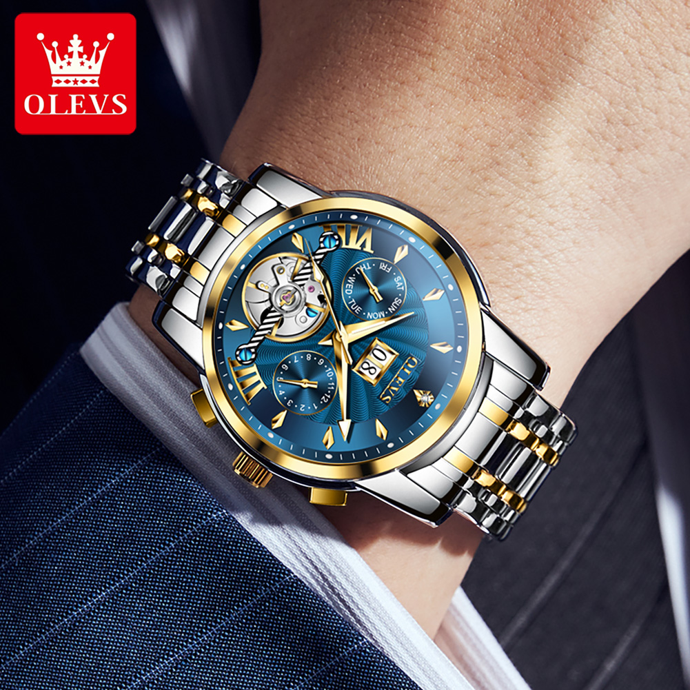 OLEVS Men Watches Luxury Fashi - Luxury Watch Straps recensie en prijs