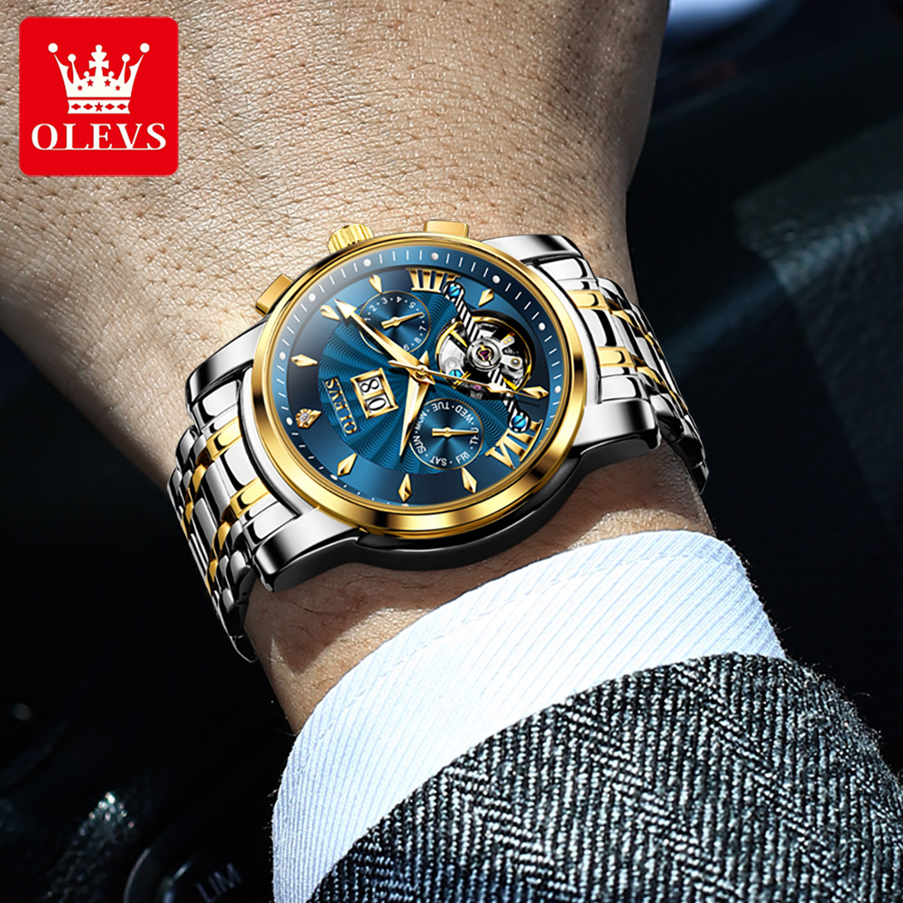 OLEVS Men Watches Luxury Fashi - Luxury Watch Straps recensie en prijs