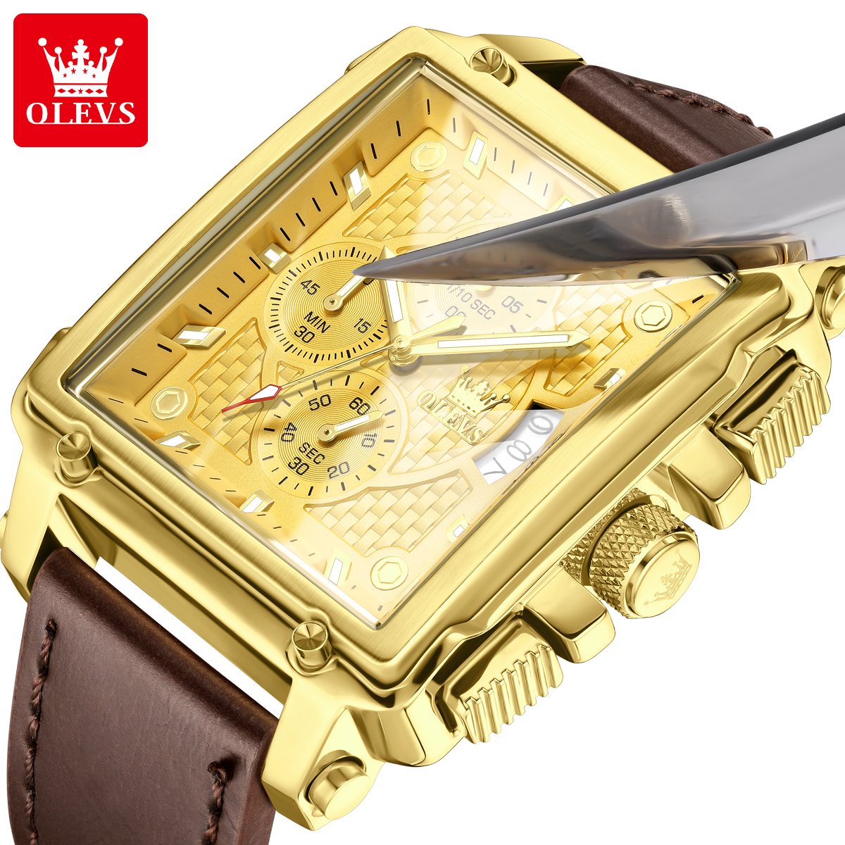 OLEVS brand mens watches water - Luxury Watch Dial recensie en prijs