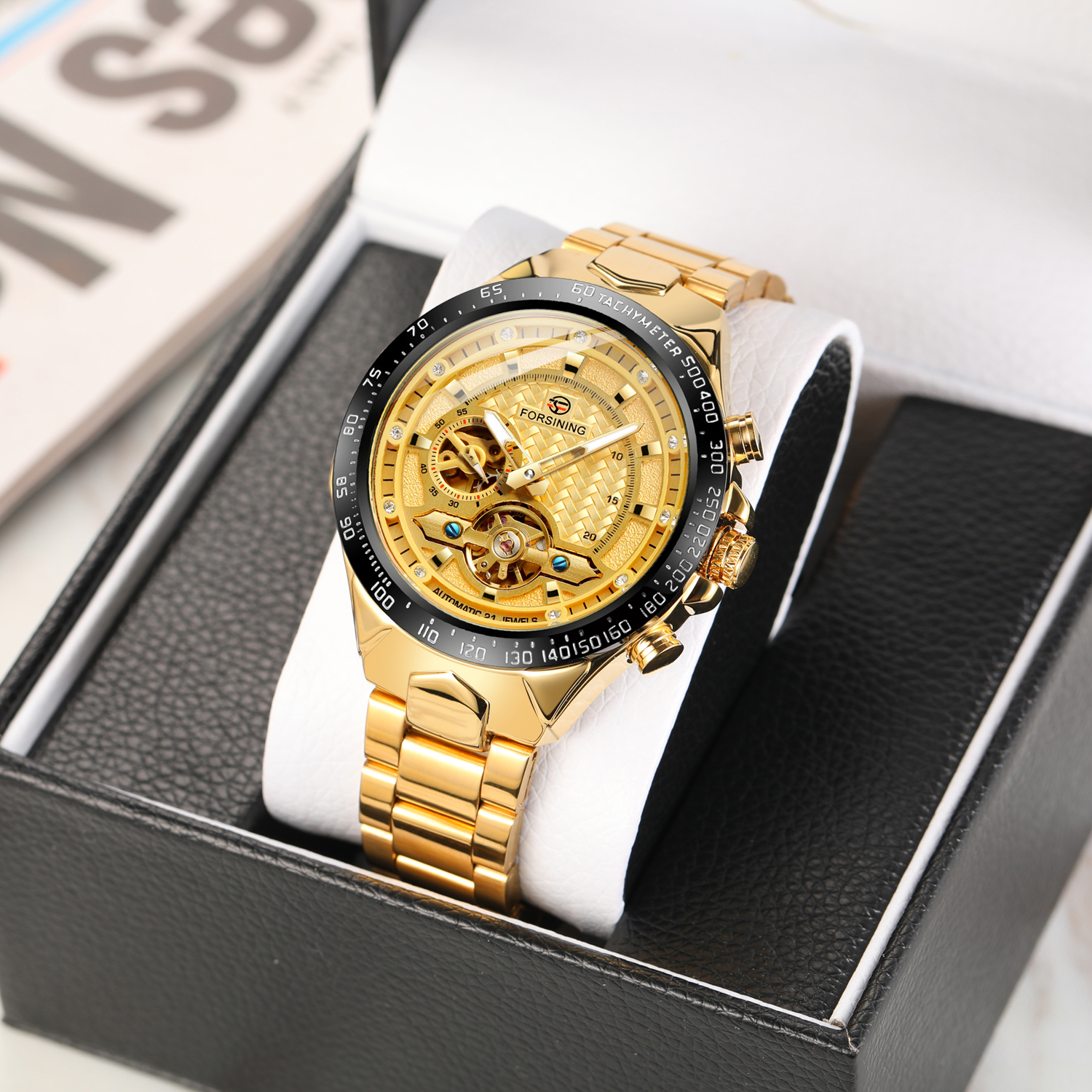 Forsining Diamond Skeleton Out - Luxury Watch And Price recensie en prijs