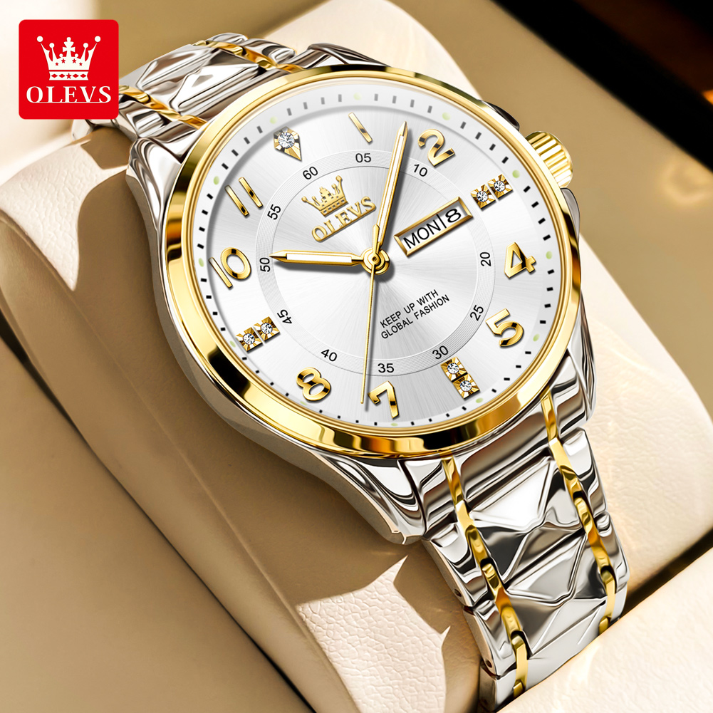 OLEVS Brand original wristwatc - Luxury Watch With Arabic Numerals recensie en prijs