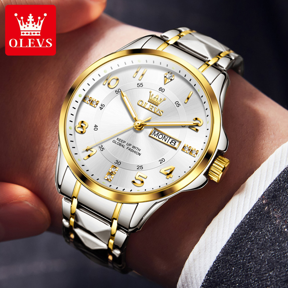 OLEVS Brand original wristwatc - Luxury Watch With Arabic Numerals recensie en prijs